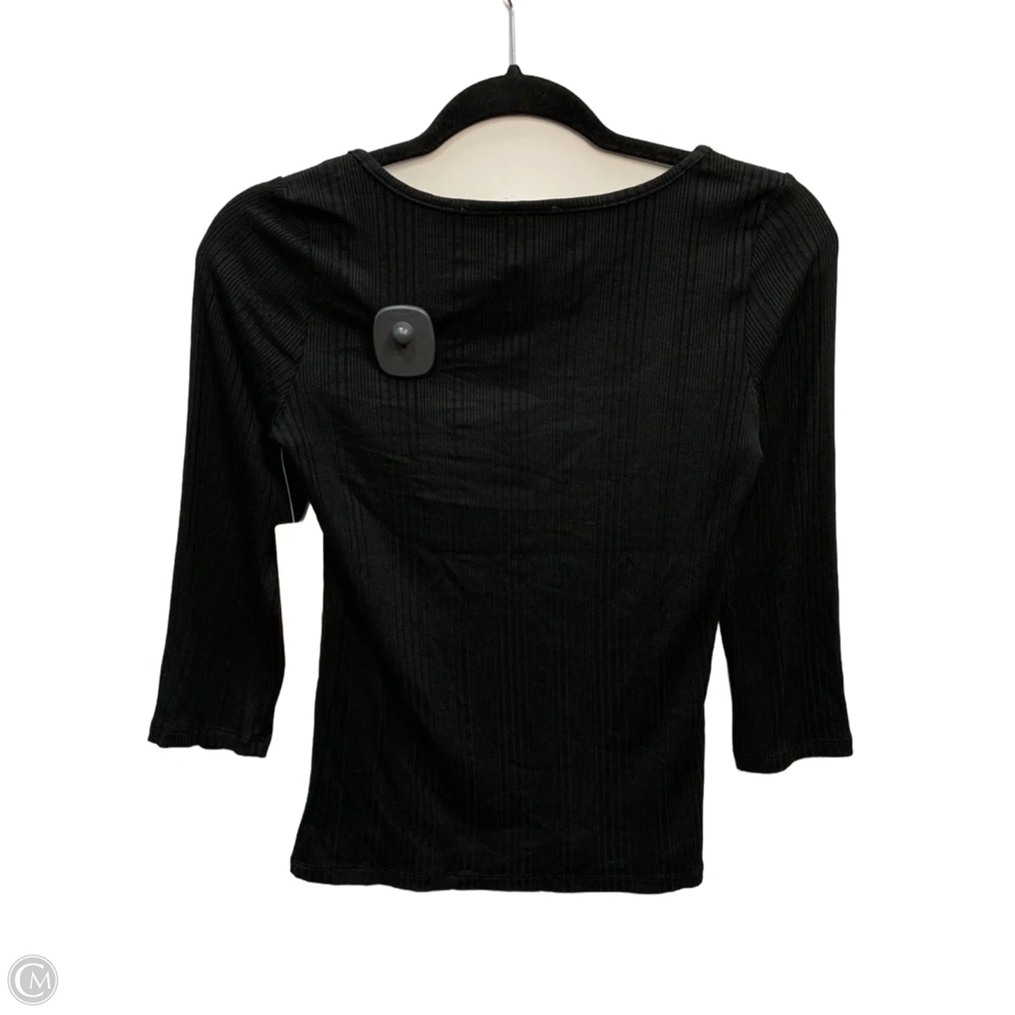 Top Long Sleeve By Cyrus In Black, Size: Xs