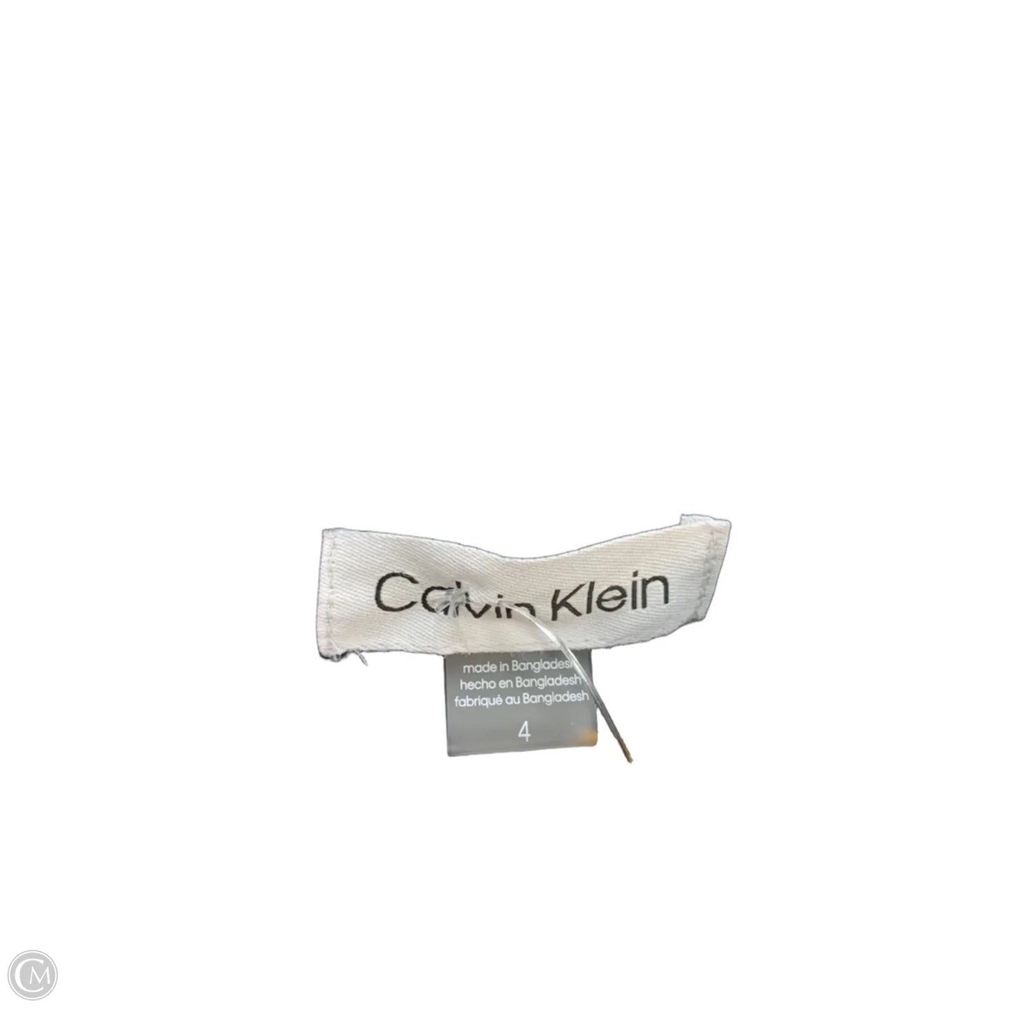 Dress Casual Maxi By Calvin Klein In Floral Print, Size: 4