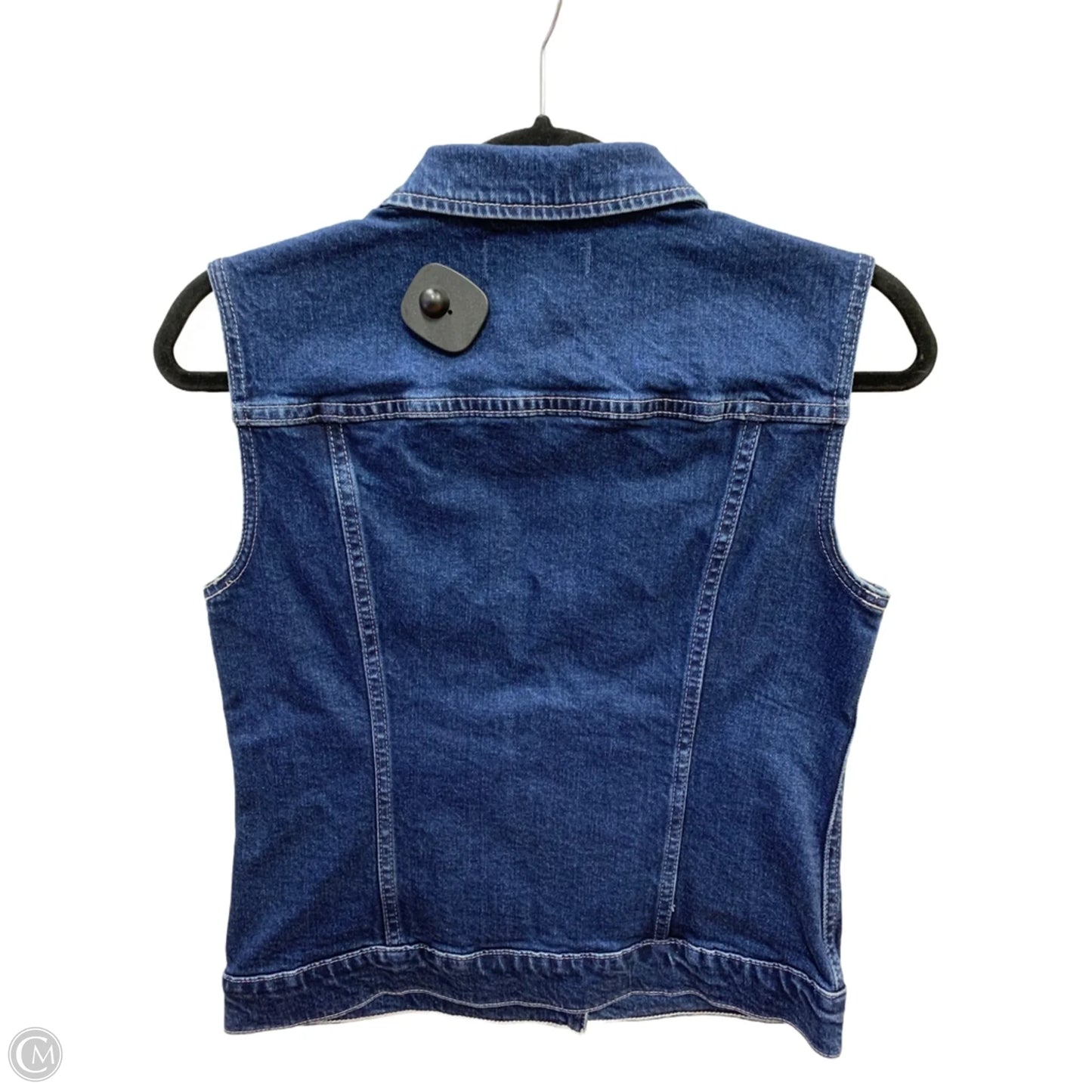 Vest Other By Madewell In Blue Denim, Size: S