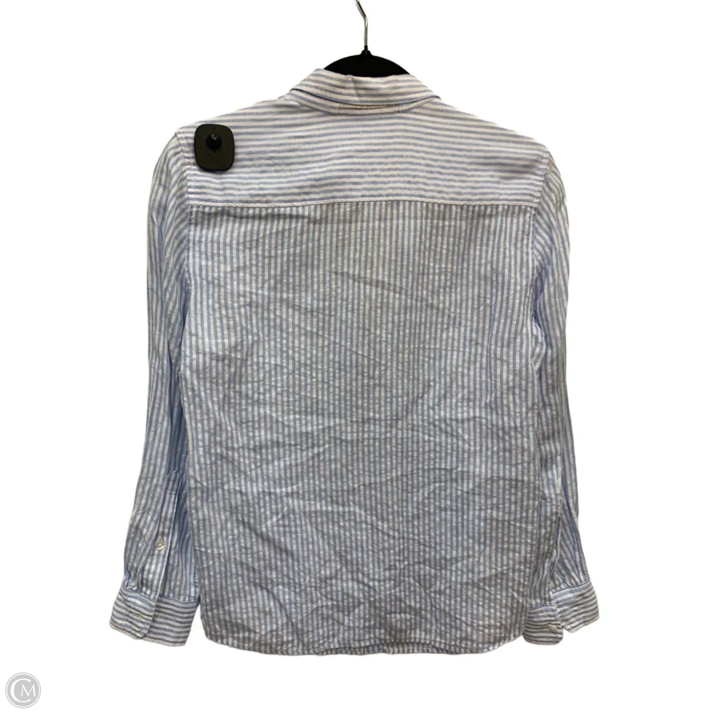 Top Long Sleeve By Tommy Bahama In Striped Pattern, Size: S
