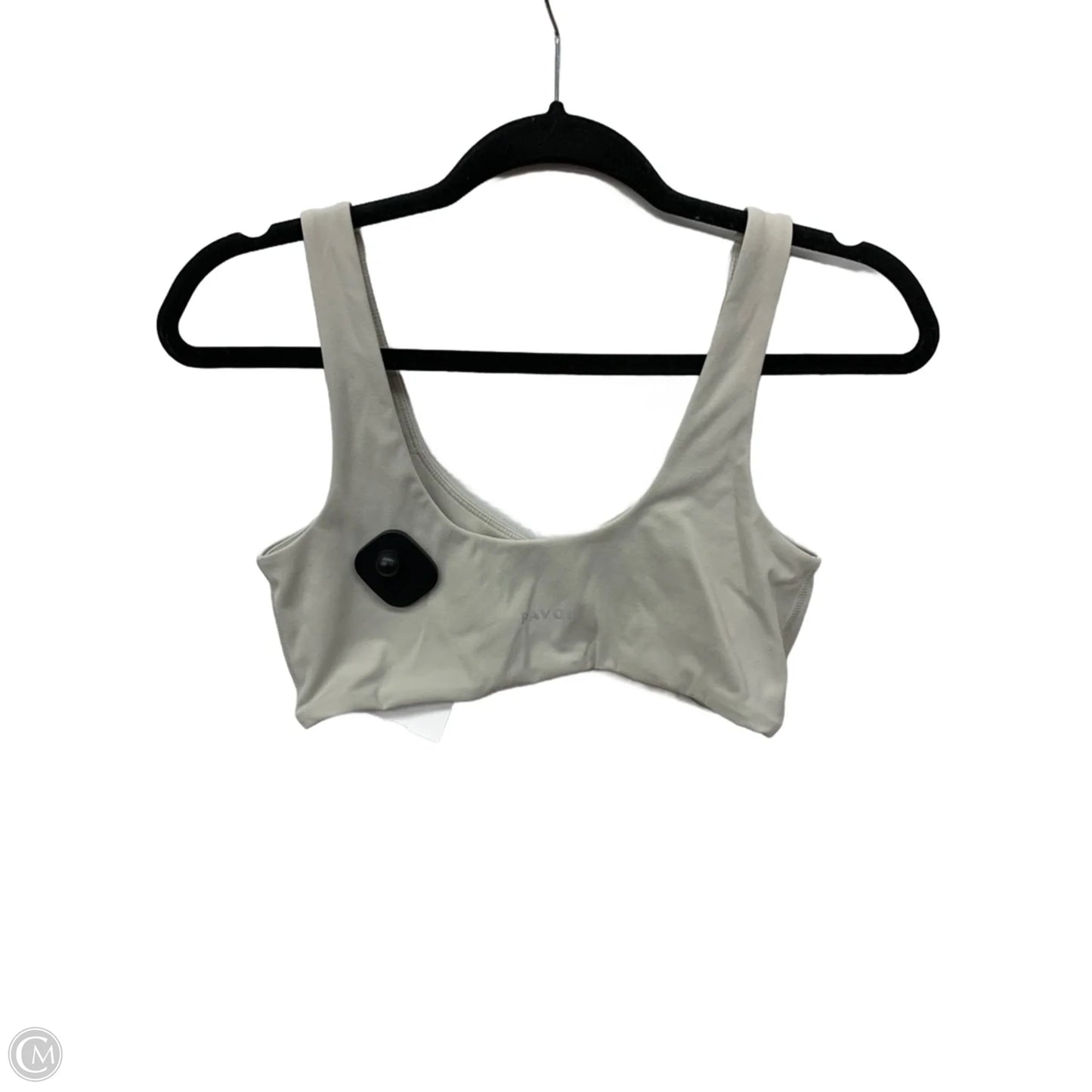 Athletic Bra By Clothes Mentor In Grey, Size: M