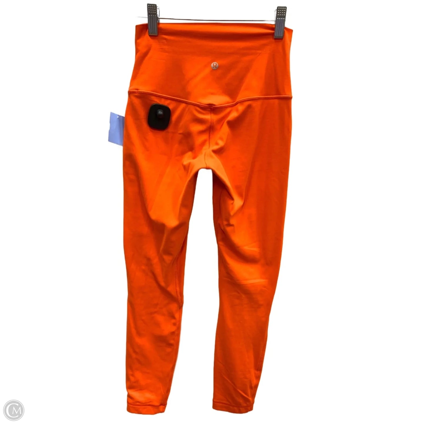 Athletic Leggings By Lululemon In Orange, Size: 4