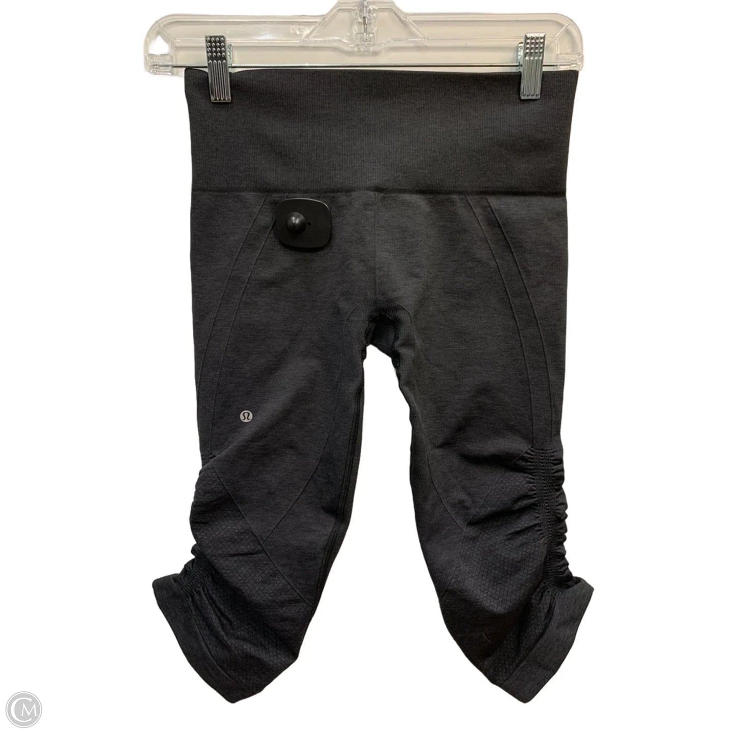 Athletic Leggings Capris By Lululemon In Grey, Size: 6