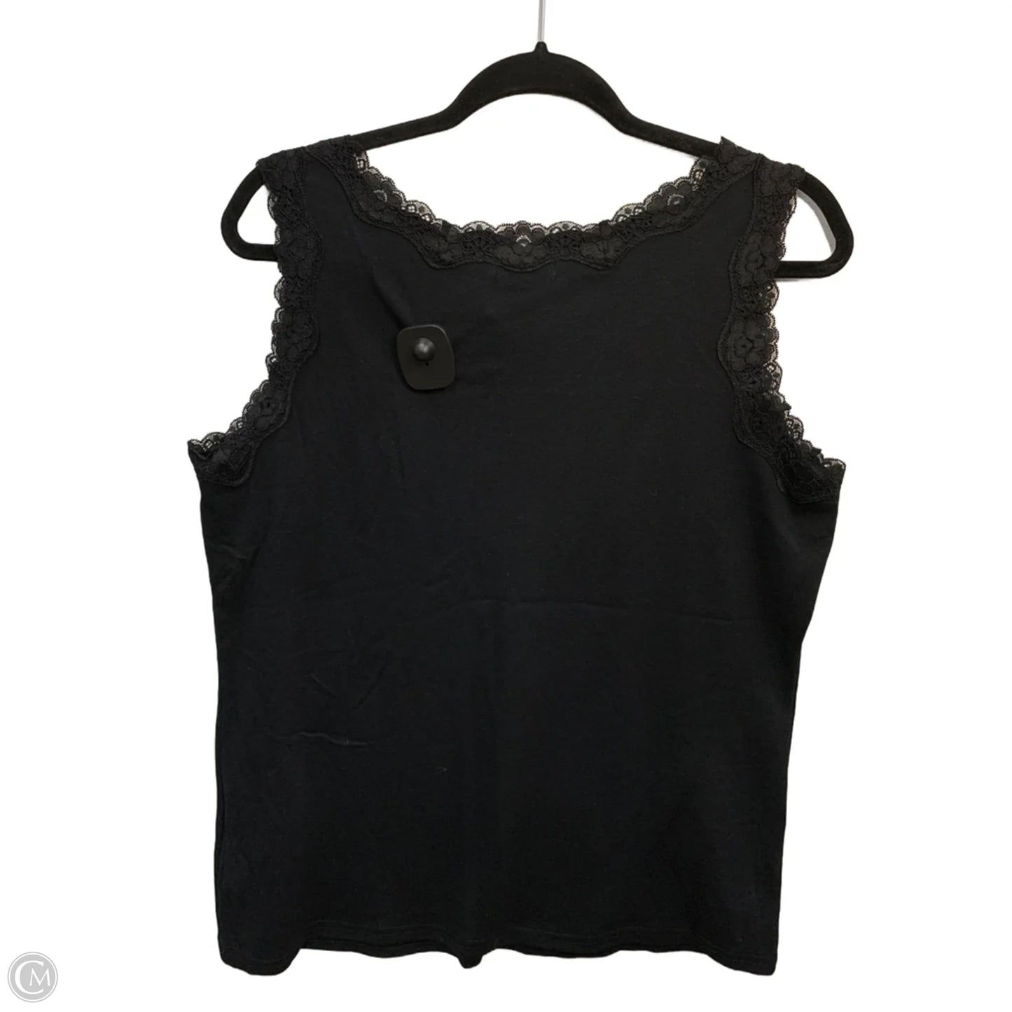 Tank Top By Style And Co Collection Women In Black, Size: 1x