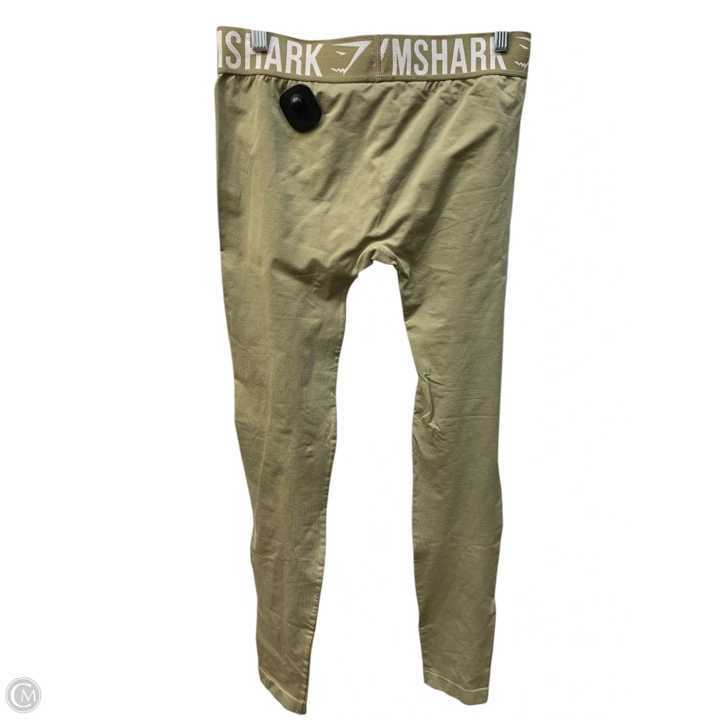 Athletic Leggings By Gym Shark In Green, Size: M