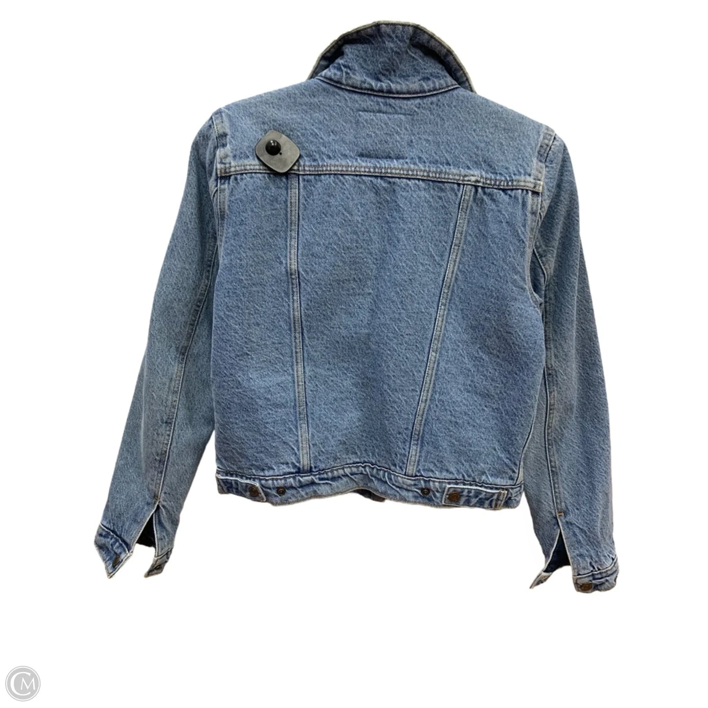 Jacket Denim By Levis In Blue Denim, Size: M