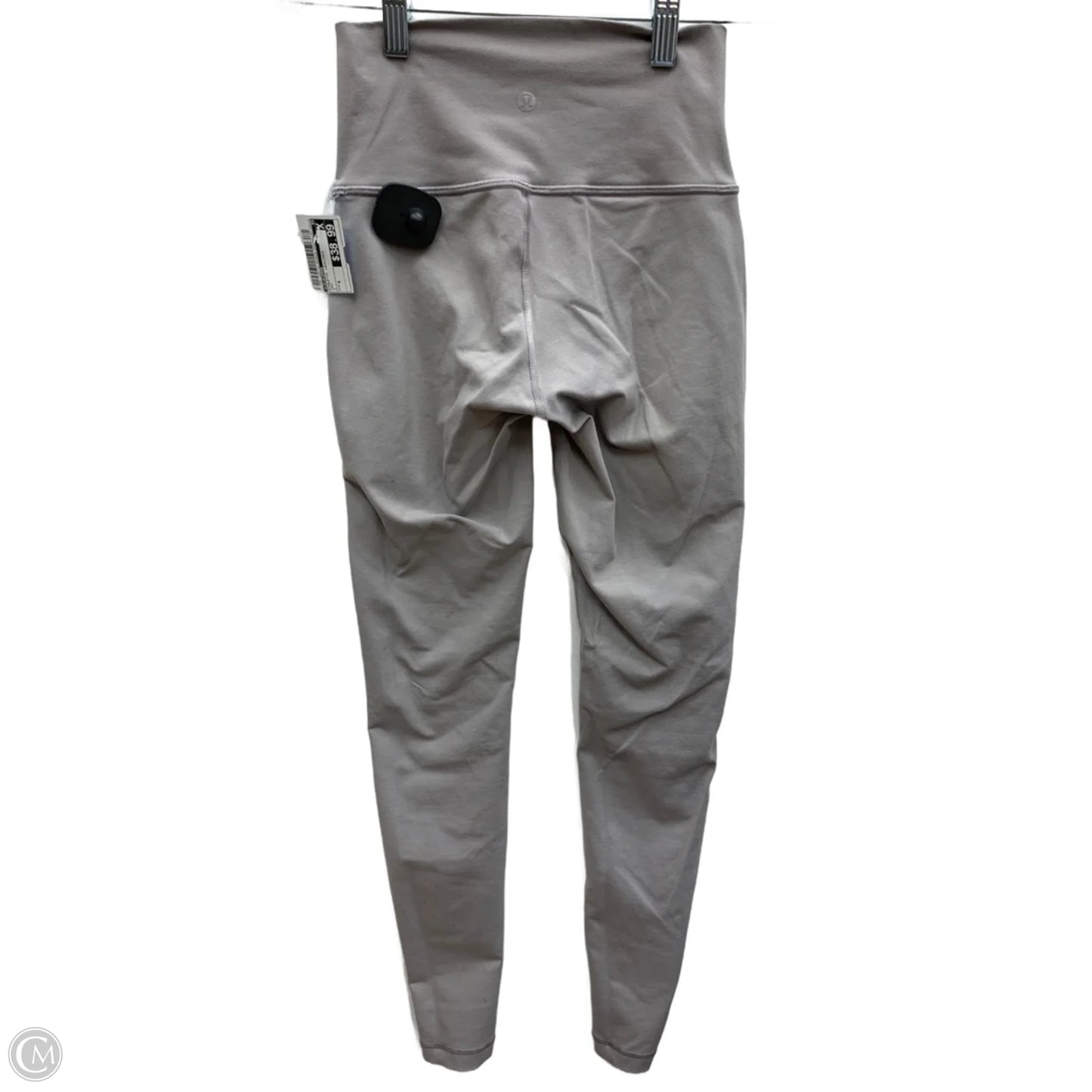 Athletic Leggings By Lululemon In Grey, Size: 4