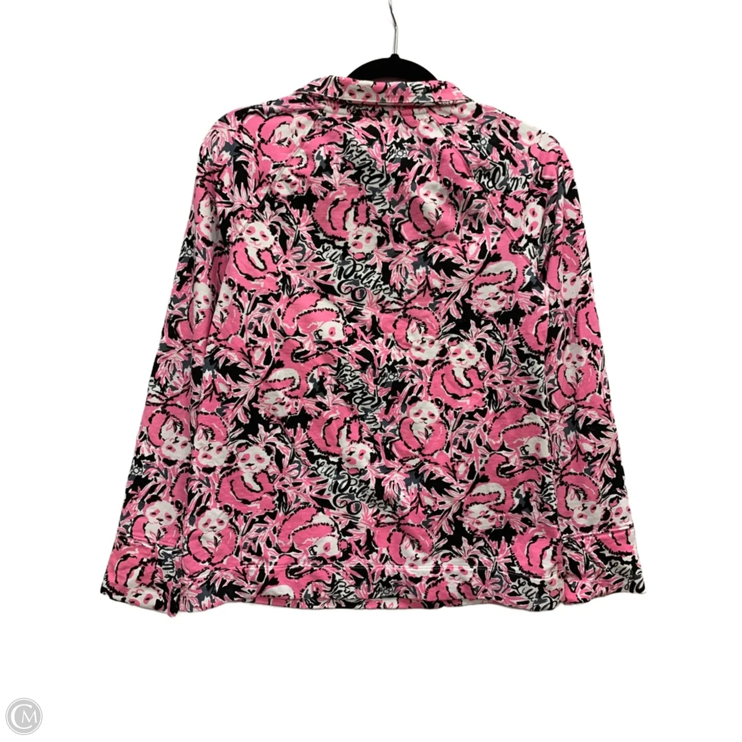 Top Long Sleeve Designer By Lilly Pulitzer In Floral Print, Size: S