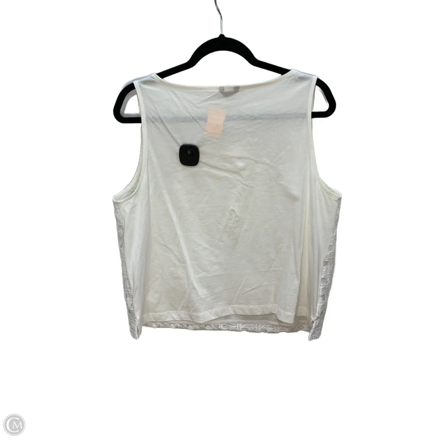 Tank Top By Ann Taylor In White, Size: L