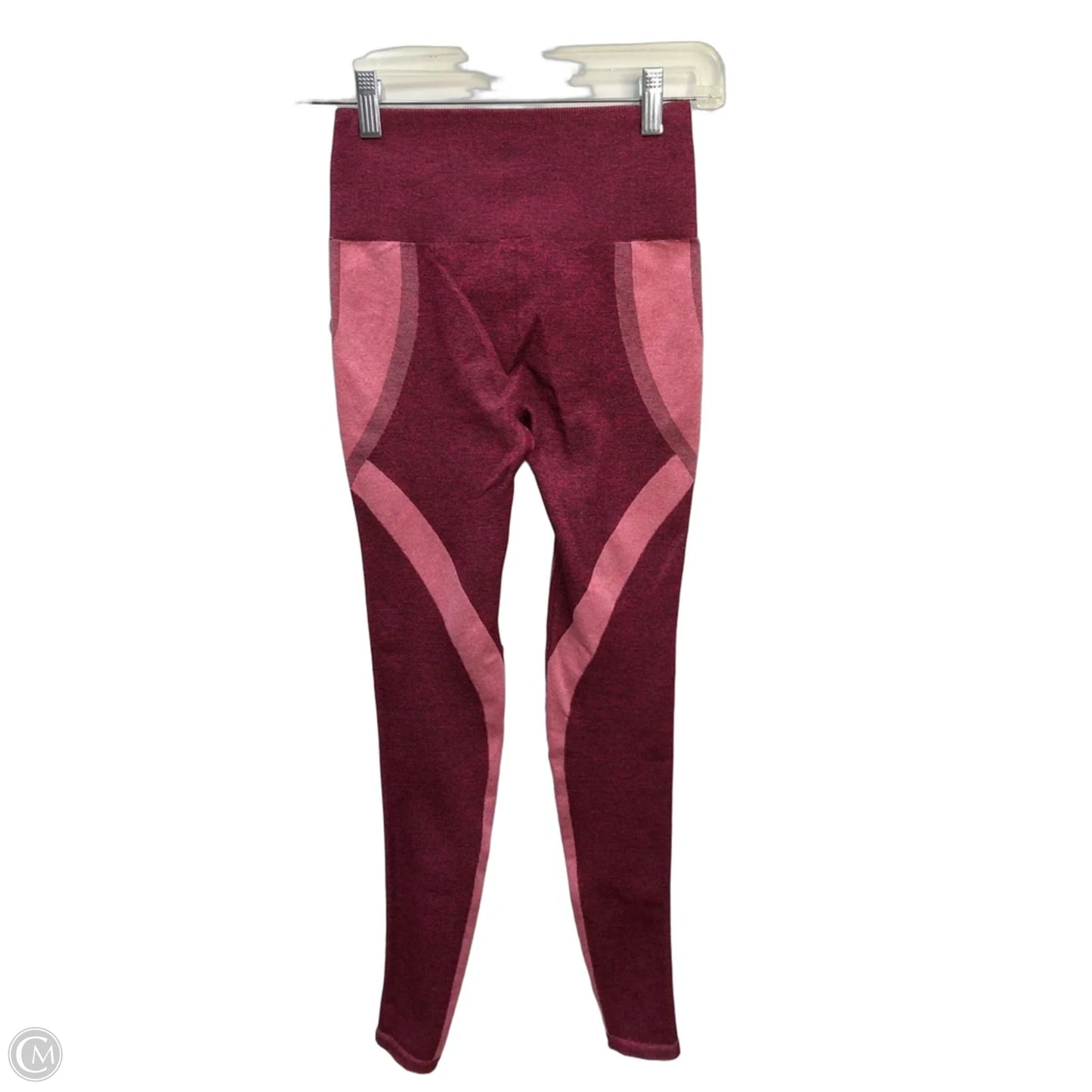 Athletic Leggings By Fabletics In Pink & Purple, Size: Xs