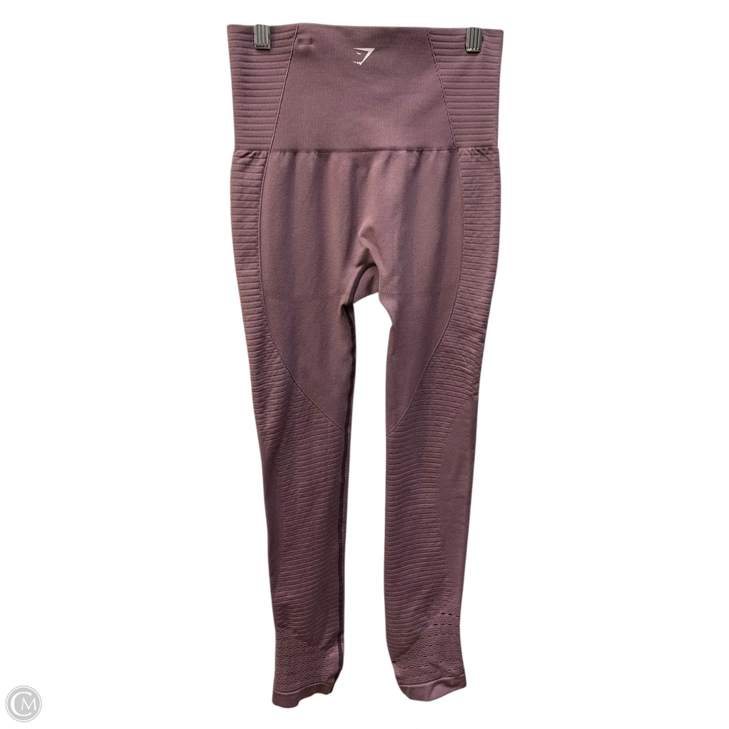 Athletic Leggings By Gym Shark In Purple, Size: M