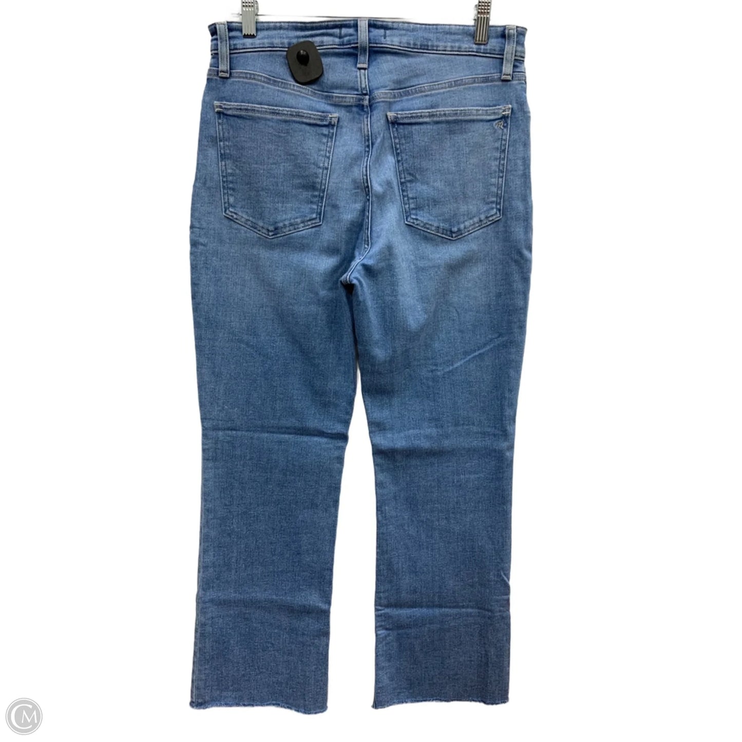 Jeans Flared By Madewell In Blue Denim, Size: 2l