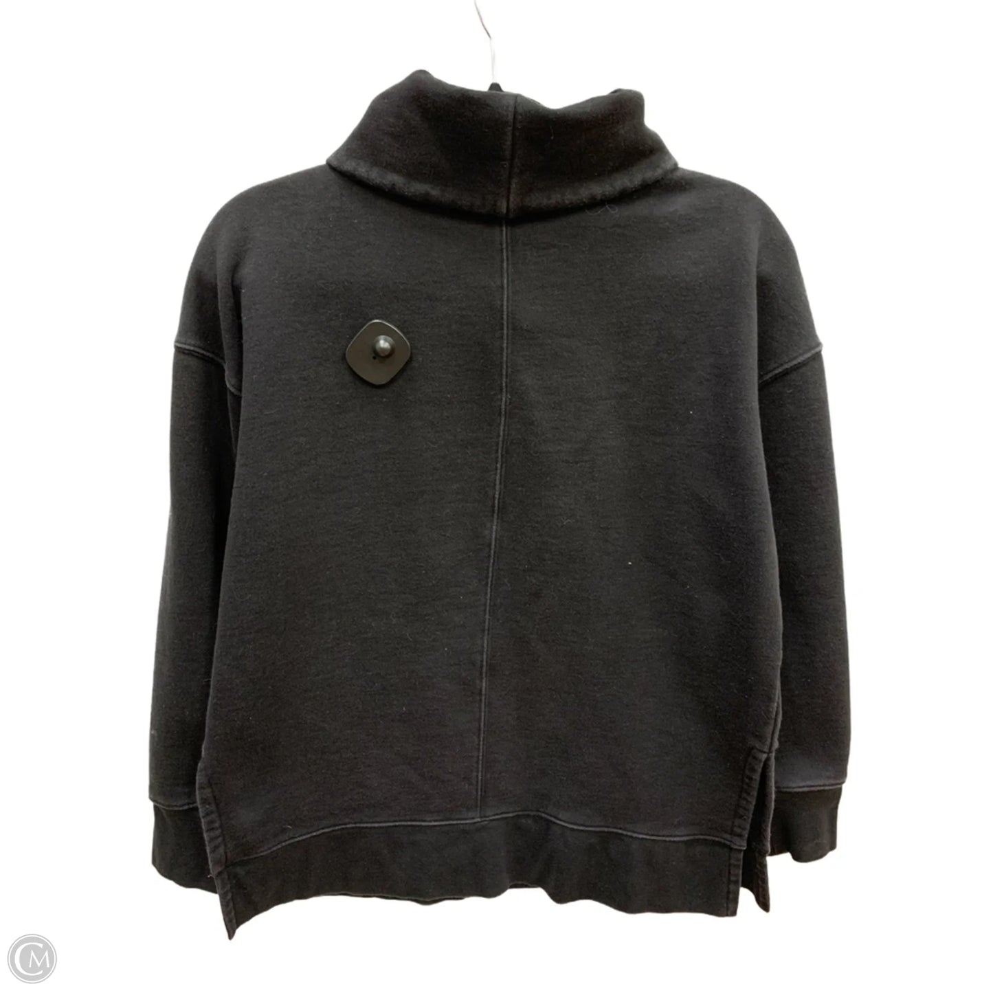 Sweatshirt Collar By Athleta In Black, Size: S