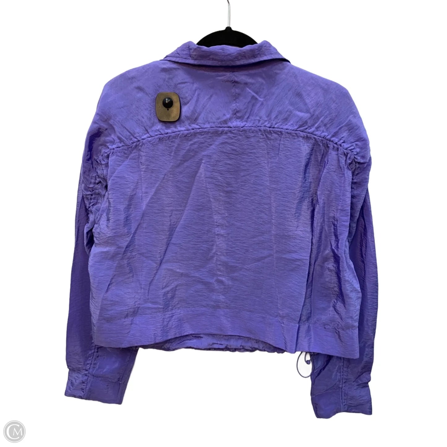 Athletic Jacket By Athleta In Purple, Size: S