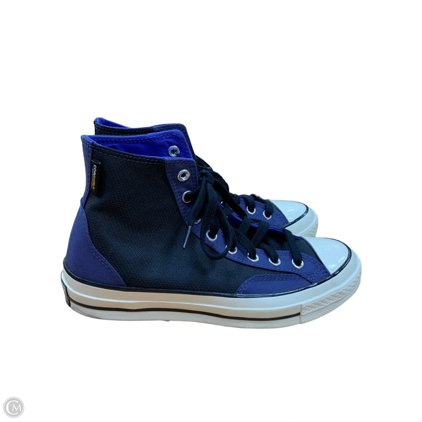 Shoes Sneakers By Converse In Black & Blue, Size: 9.5