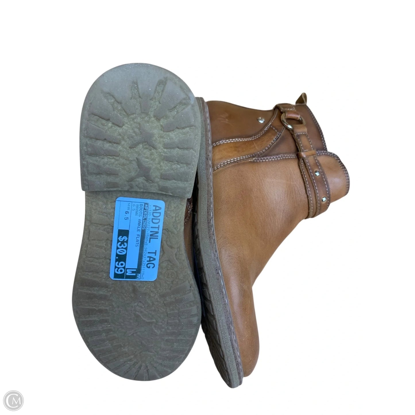 Boots Ankle Flats By Pikolinos In Brown, Size: 6.5