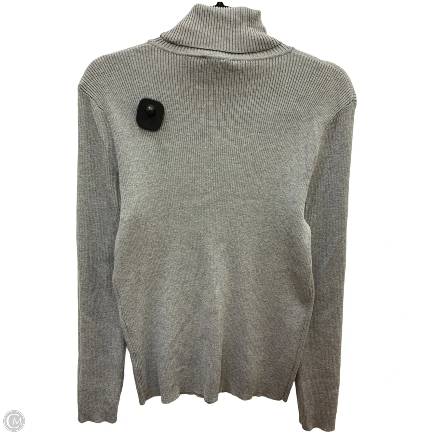 Sweater By Chicos In Grey, Size: 12