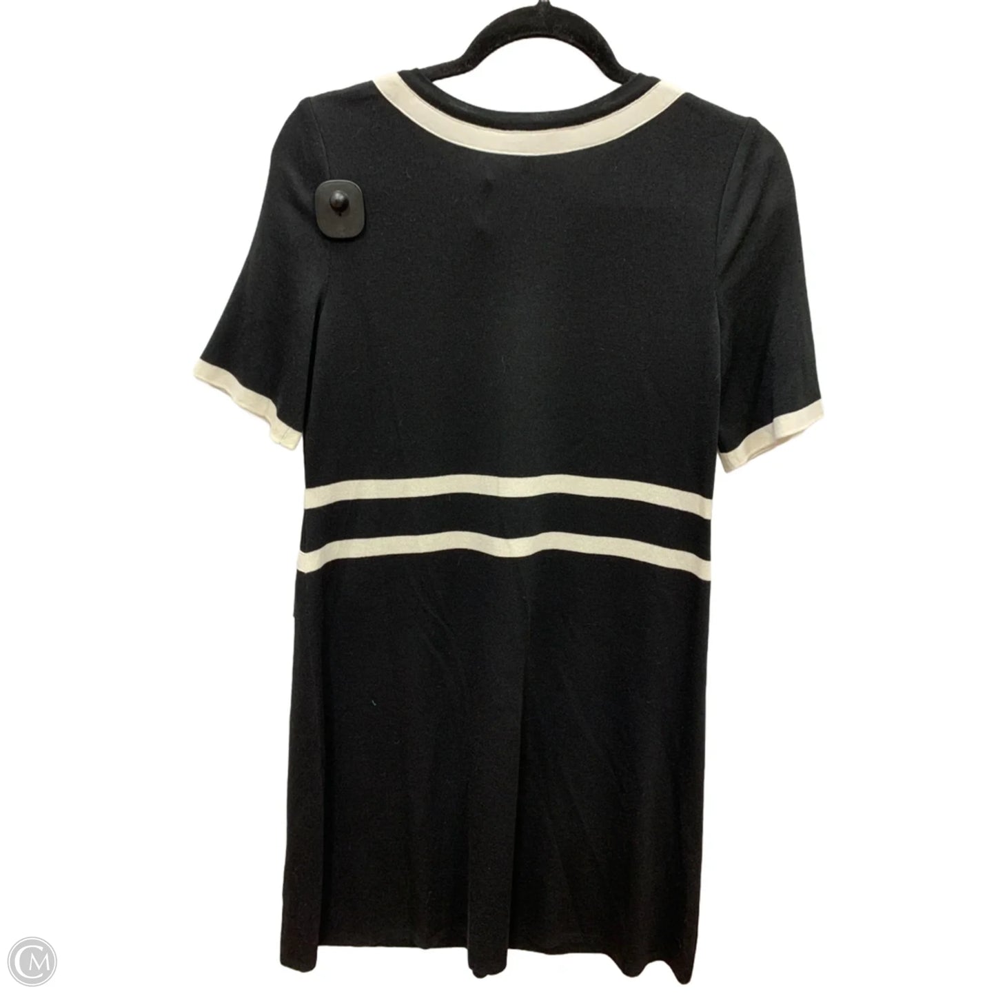 Dress Work By Ming Wang In Black & White, Size: Xs