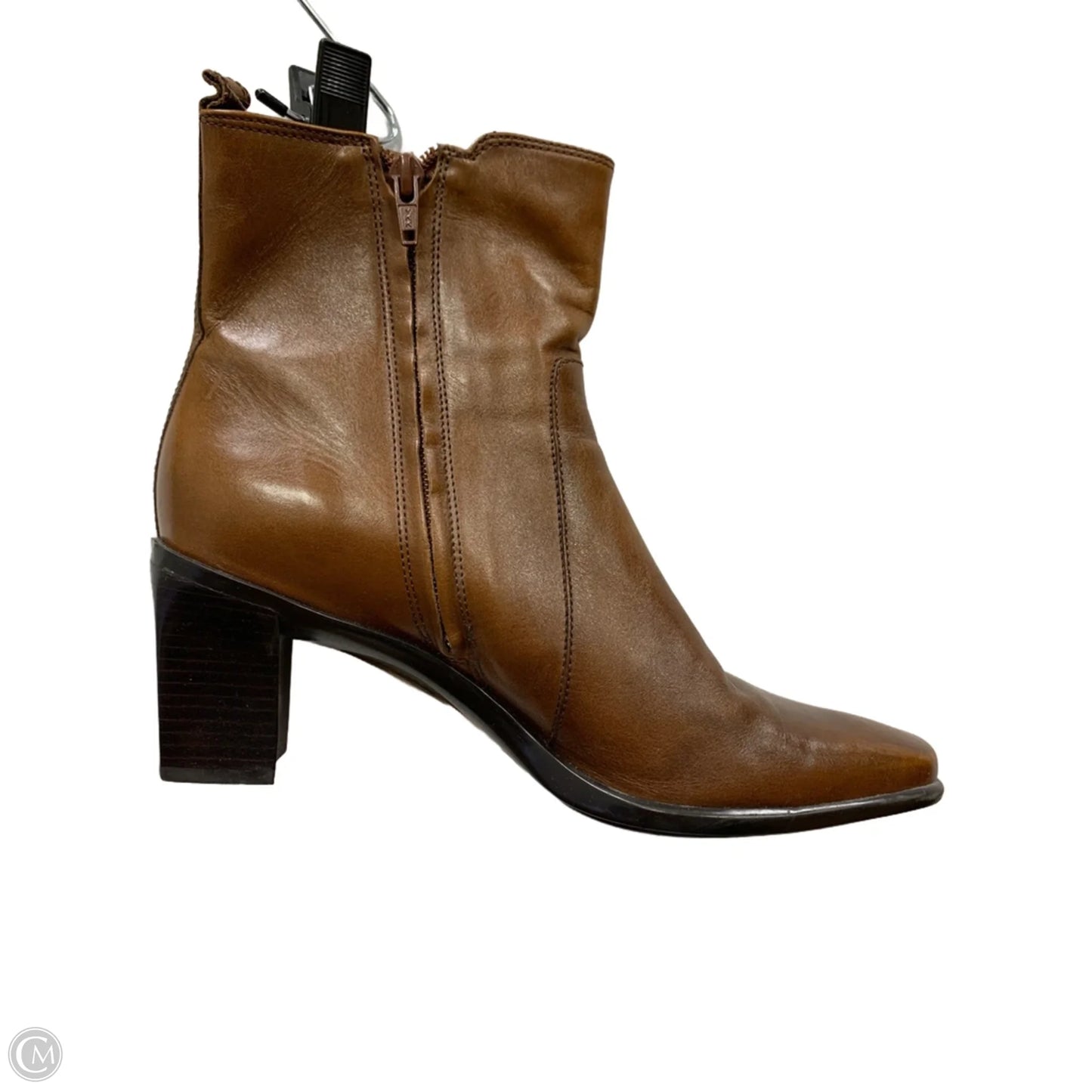 Boots Ankle Heels By Antonio Melani In Brown, Size: 9