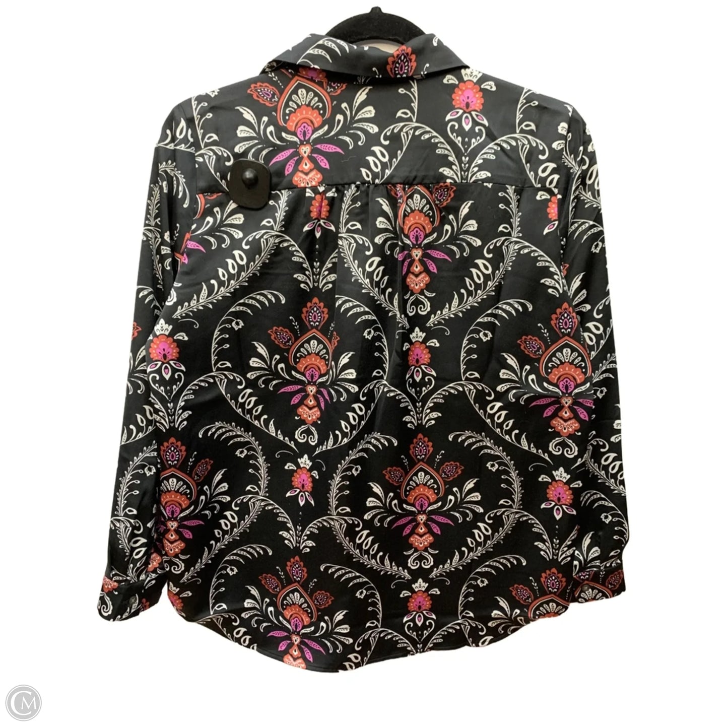 Blouse Long Sleeve By Ann Taylor In Black, Size: Sp