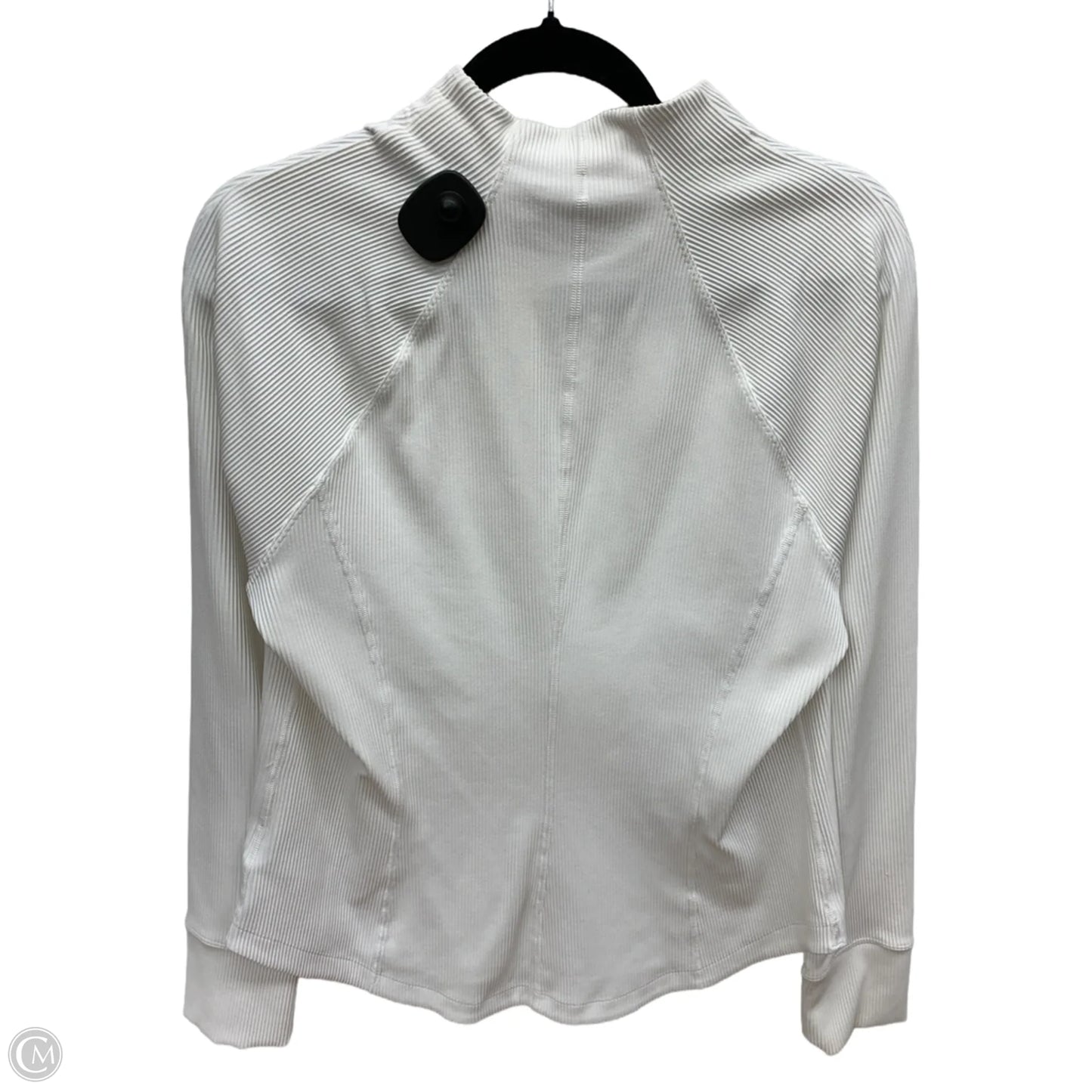 Athletic Jacket By Athleta In White, Size: Xl