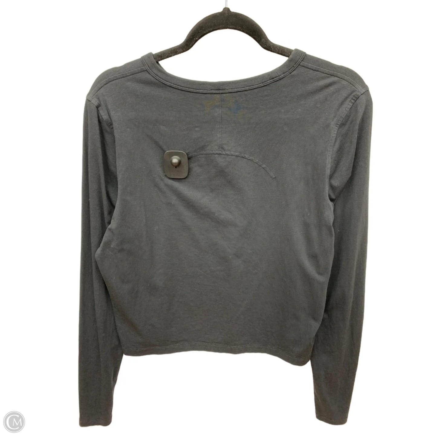 Athletic Top Long Sleeve Crewneck By Lululemon In Black, Size: 8