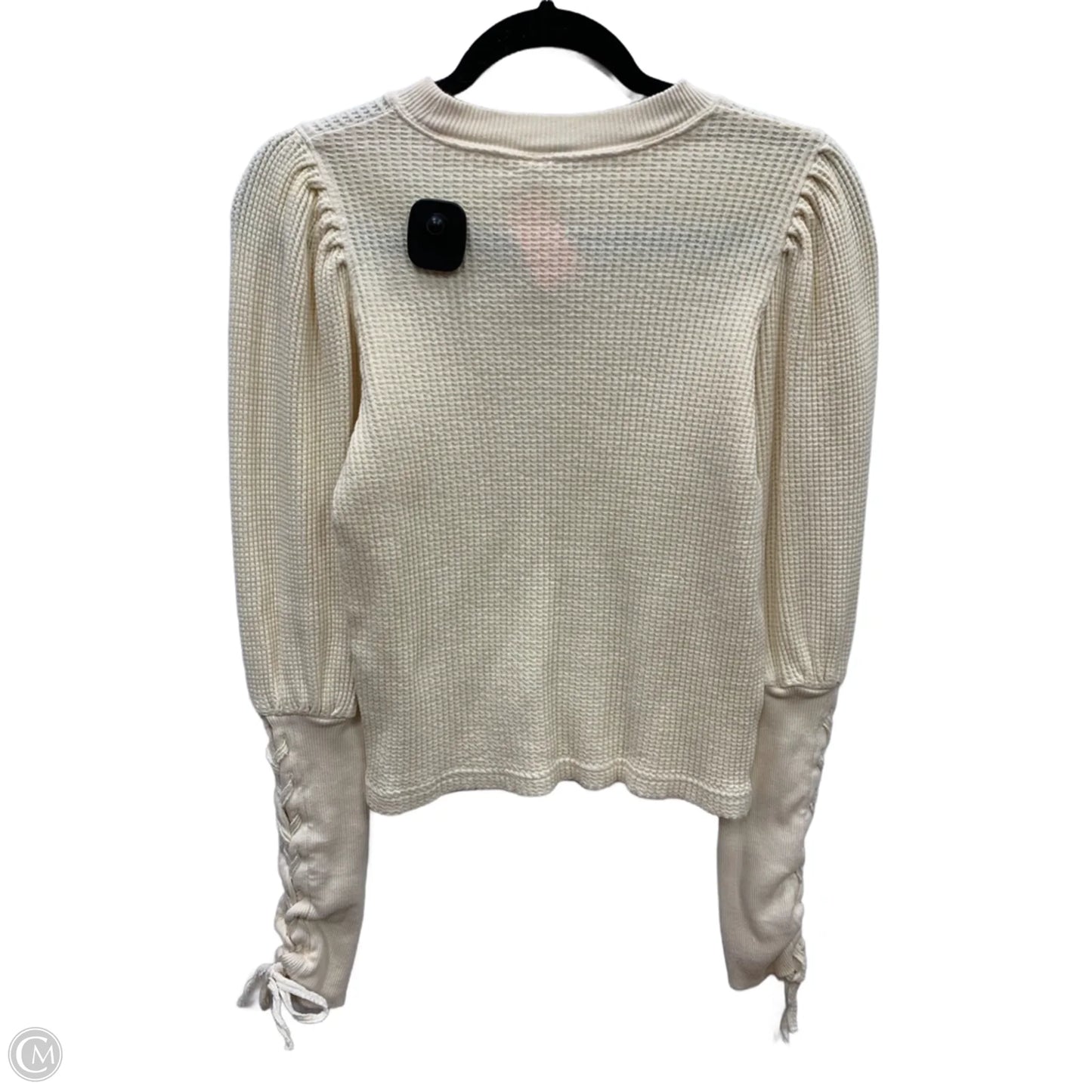 Top Long Sleeve Basic By Free People In Cream, Size: S