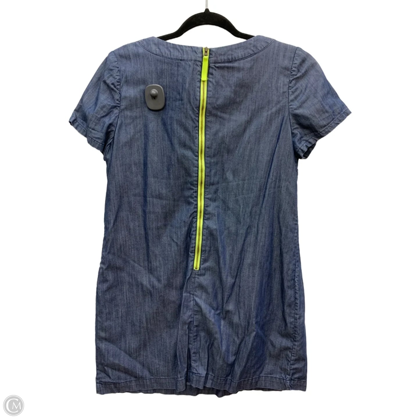 Dress Casual Midi By Boden In Blue Denim, Size: 14p
