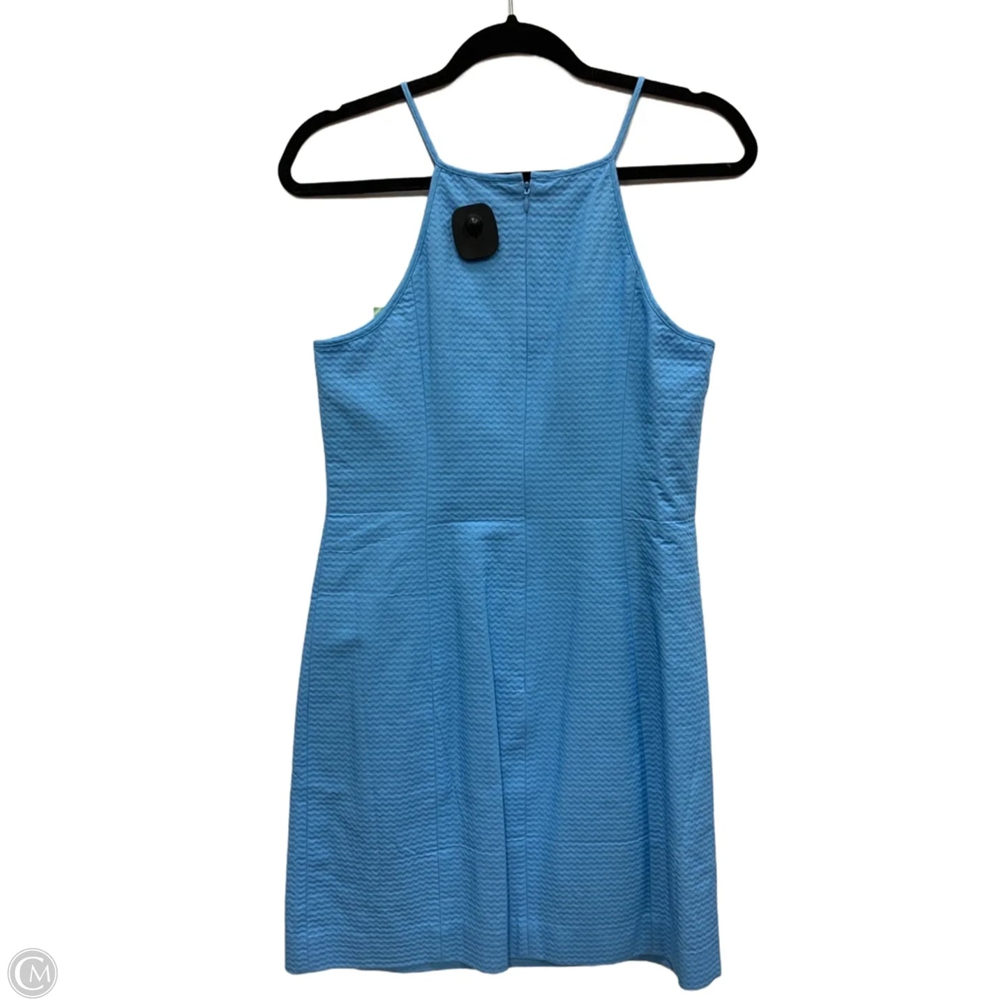 Dress Designer By Lilly Pulitzer In Blue & Gold, Size: M