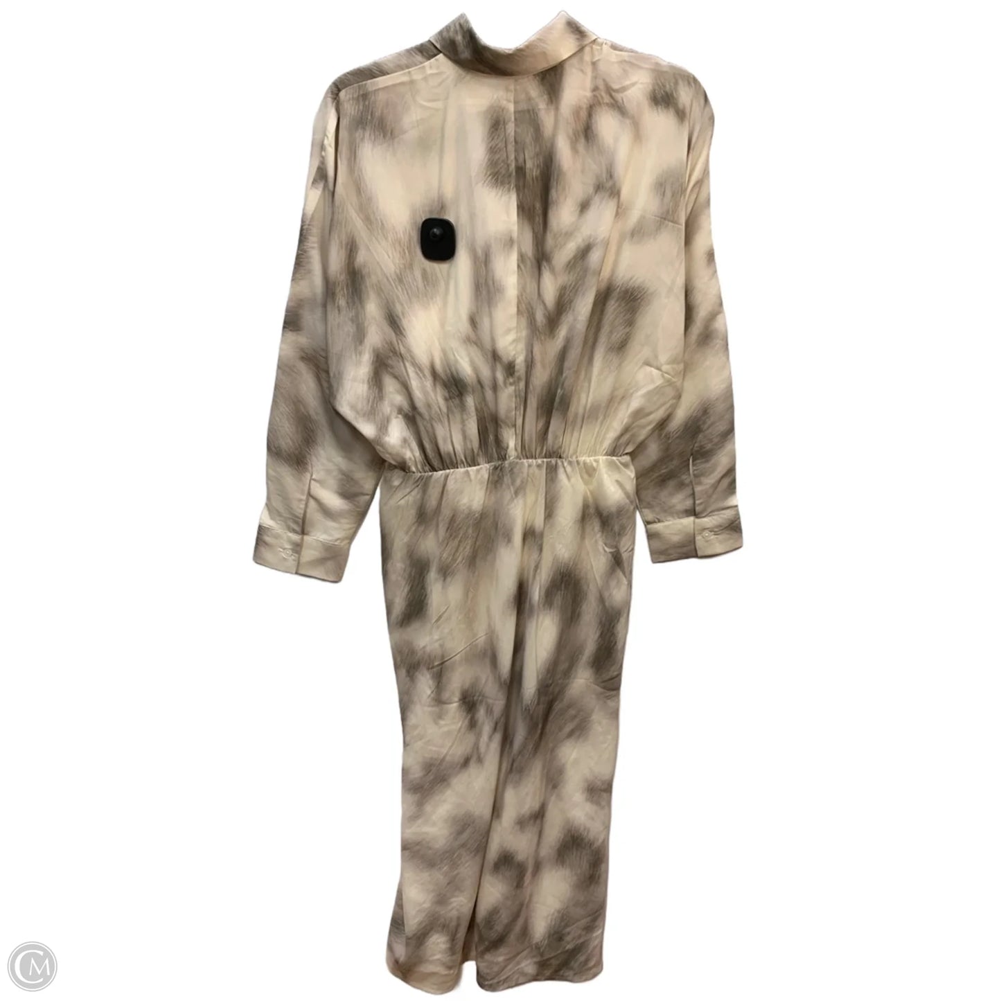 Dress Casual Maxi By Express In Tan, Size: S
