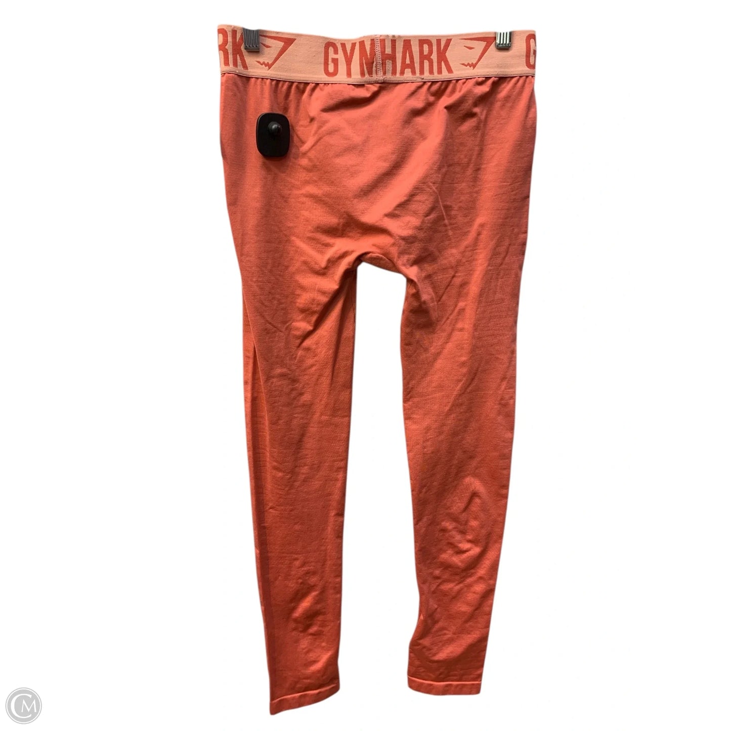 Athletic Leggings By Gym Shark In Orange, Size: M