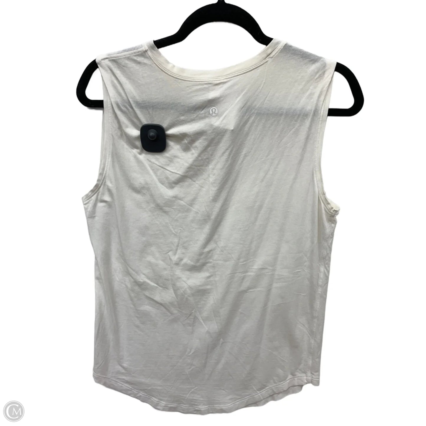 Athletic Tank Top By Lululemon In White, Size: S