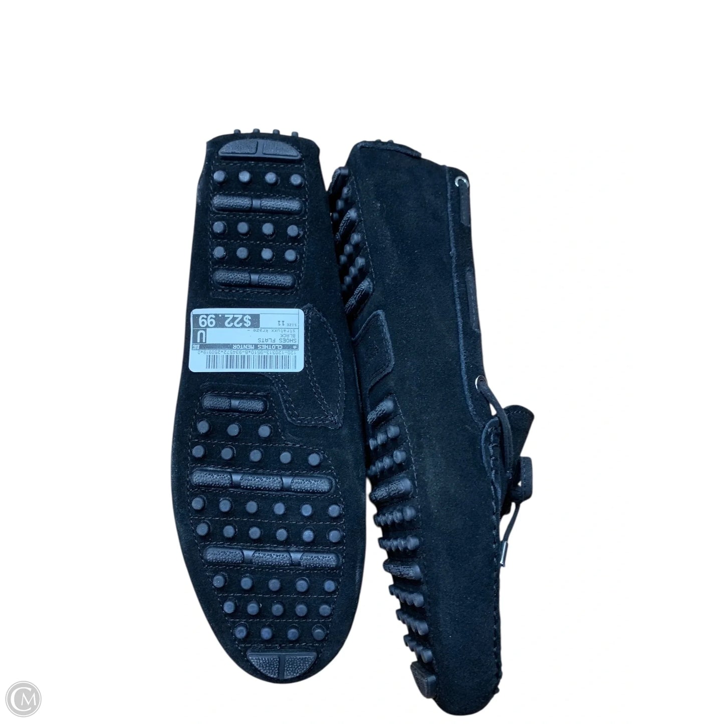 Shoes Flats By Clothes Mentor In Black, Size: 11