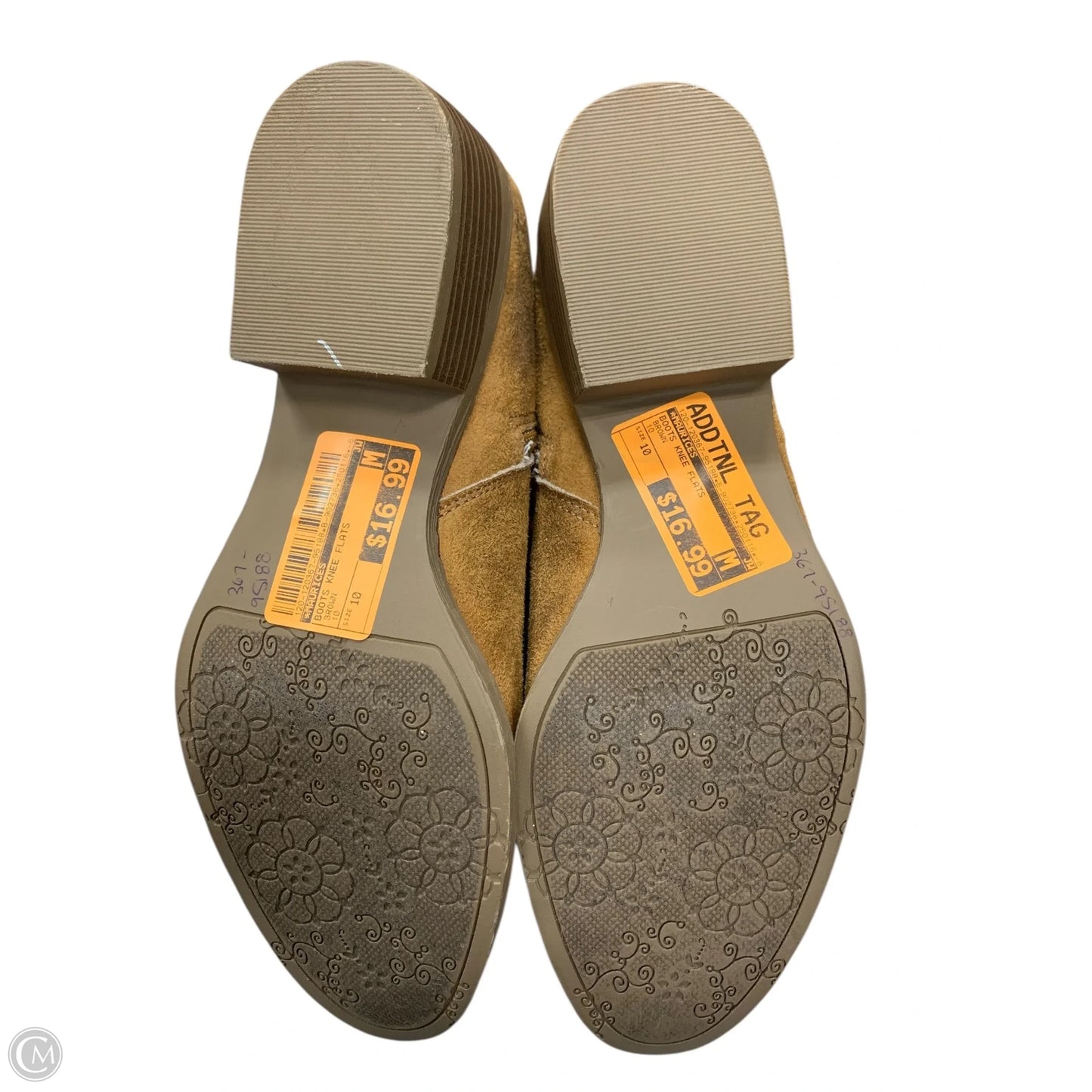 Boots Knee Flats By Maurices In Brown, Size: 10