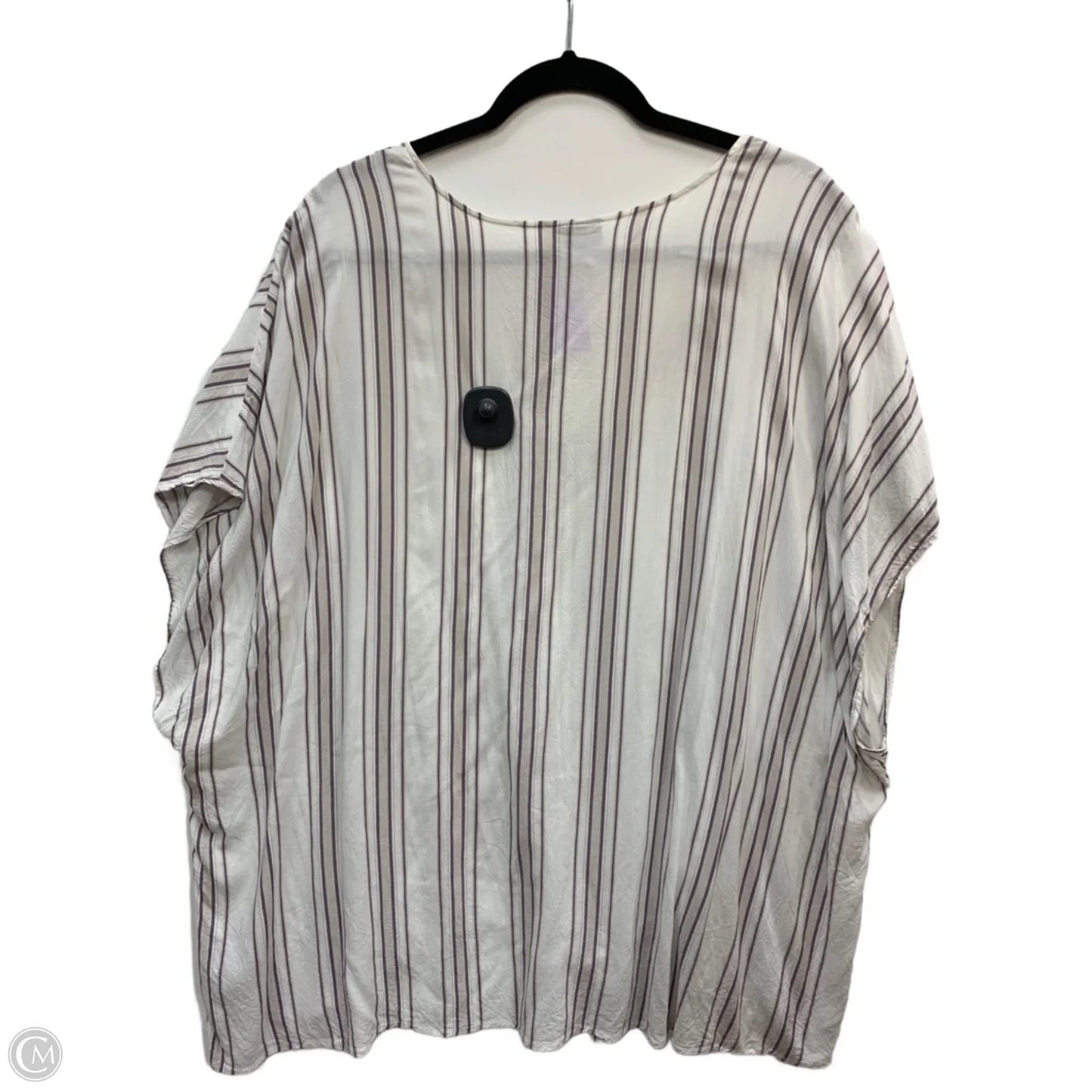 Top Sleeveless By Torrid In White, Size: 28