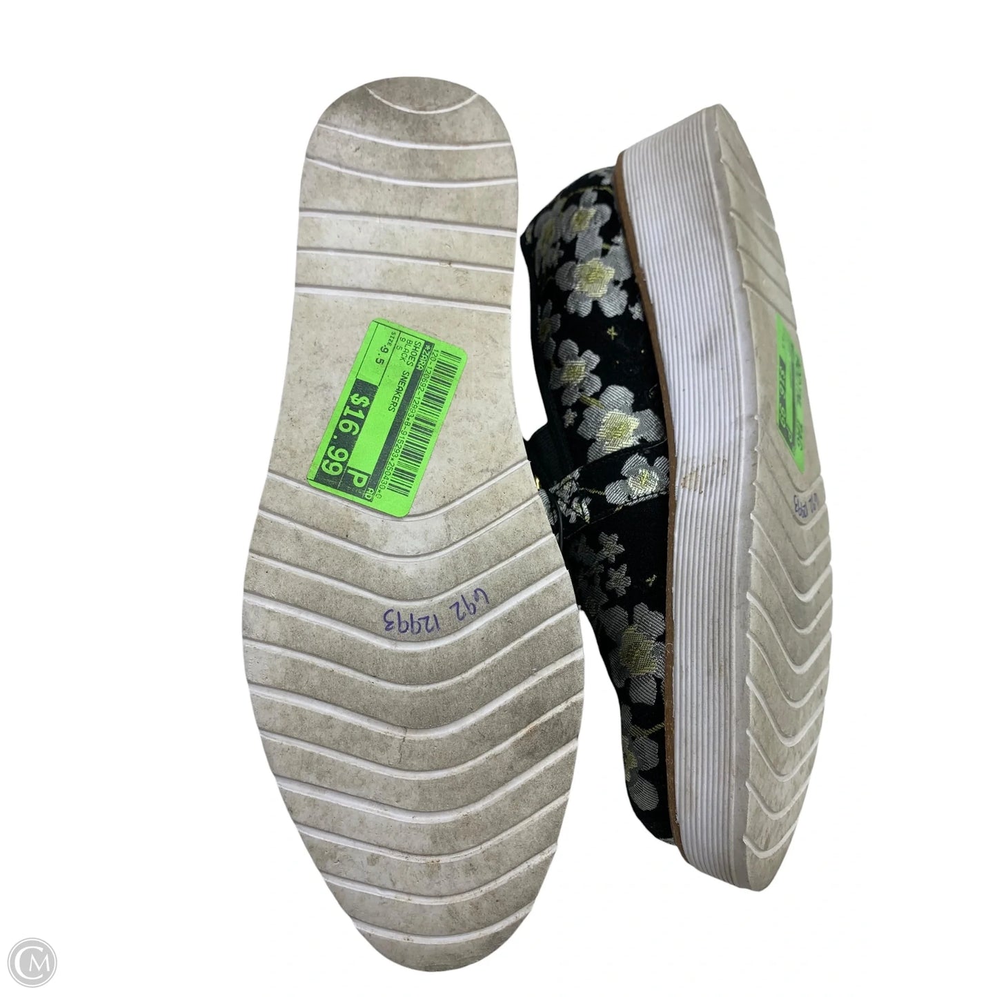 Shoes Sneakers By Zara In Black, Size: 9.5