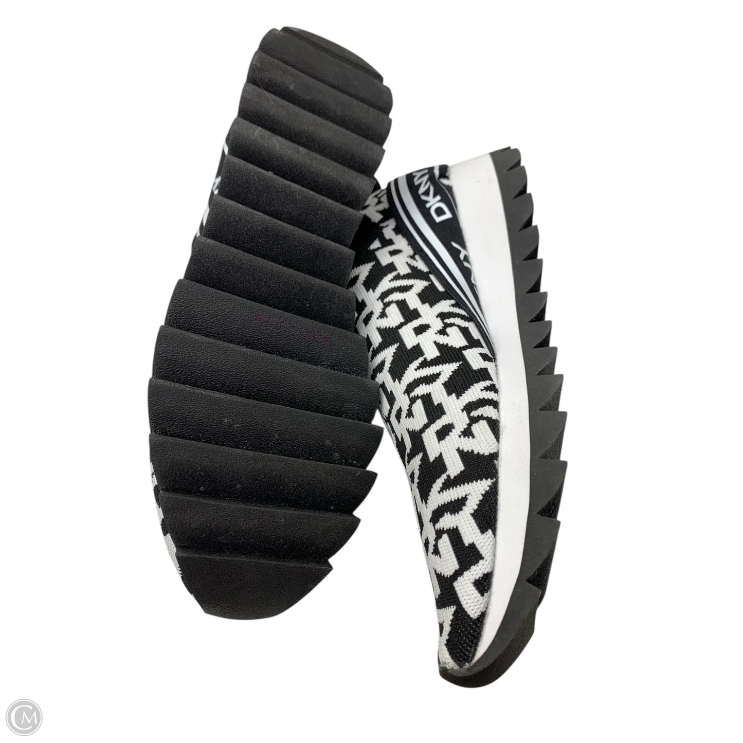 Shoes Athletic By Dkny In Black & White, Size: 8.5