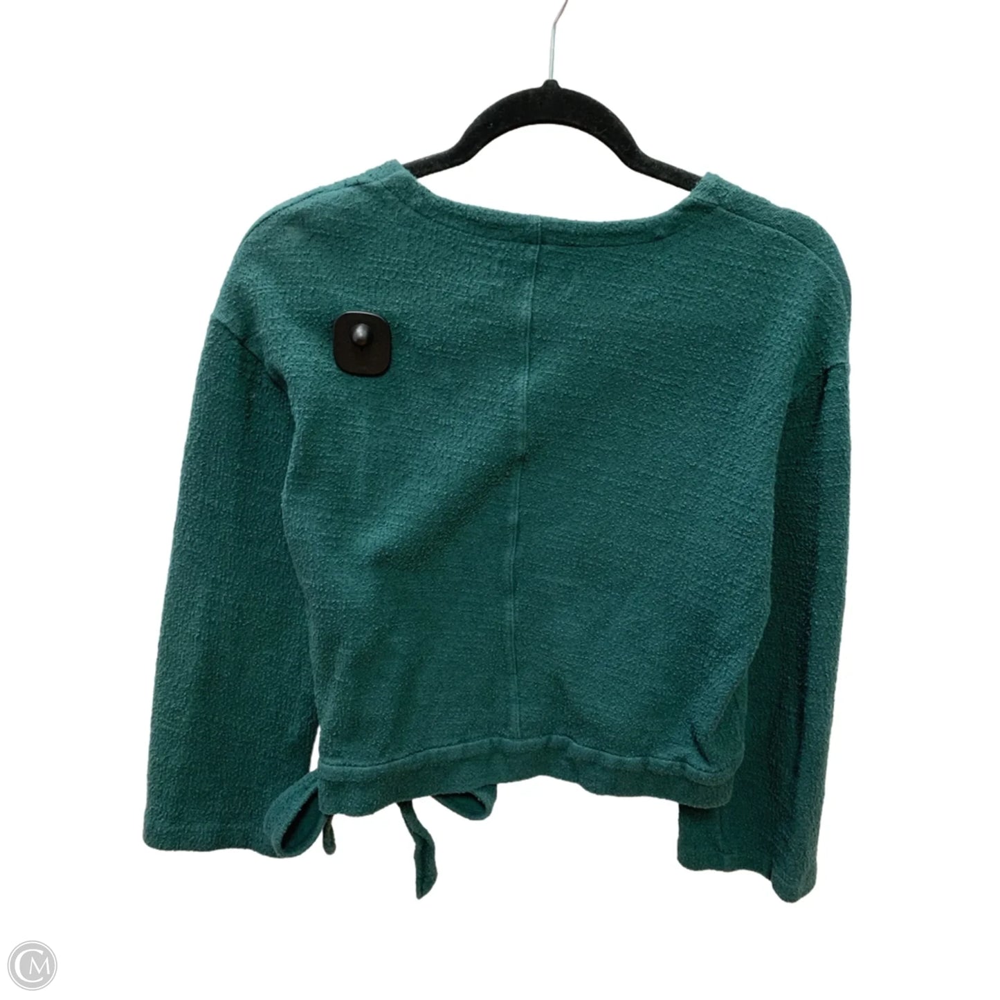 Top Long Sleeve By Madewell In Green, Size: S