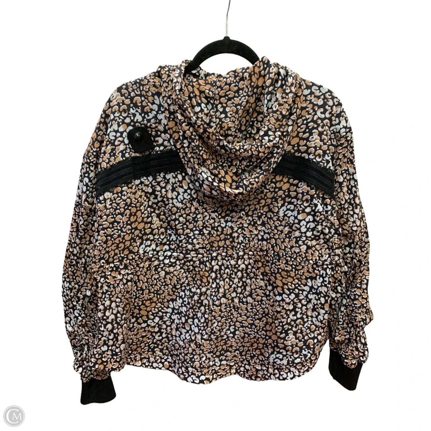 Athletic Jacket By Free People In Animal Print, Size: Xs