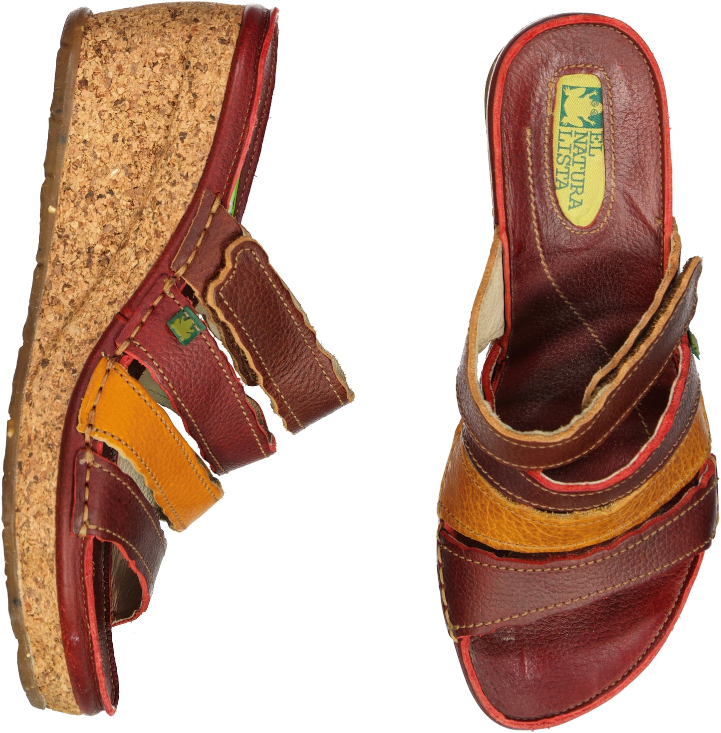 CMA-SANDALS HEELS WEDGE Size 6.5