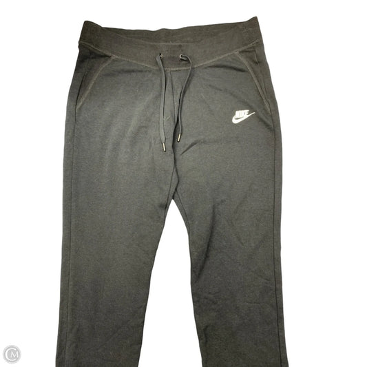 Athletic Pants By Nike Apparel In Black, Size: M
