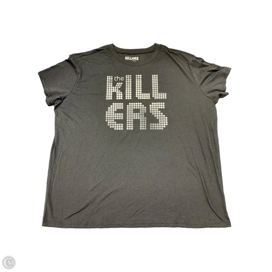 Top Short Sleeve By Torrid In Grey, Size: 1x