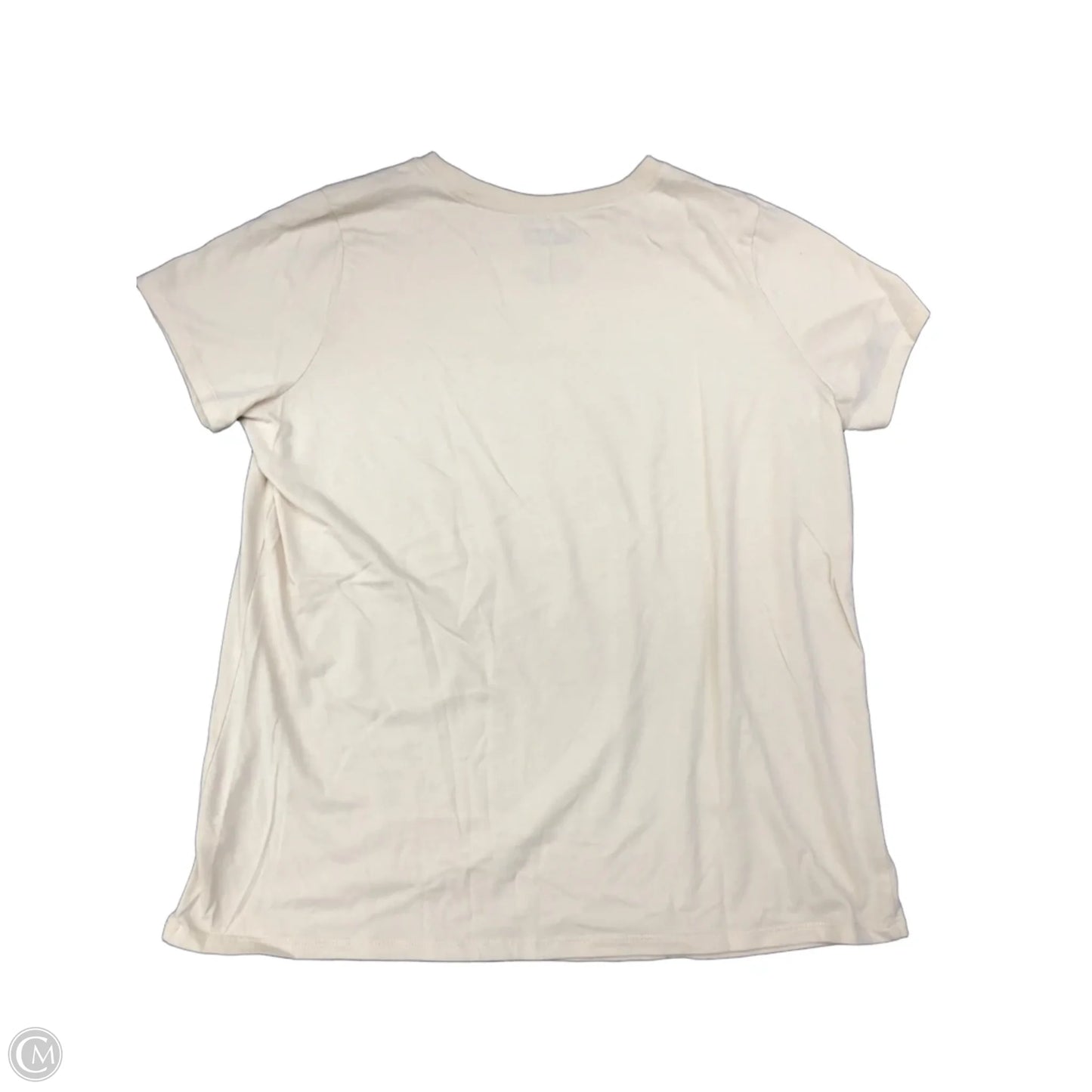 Top Short Sleeve By Torrid In Tan, Size: 1x