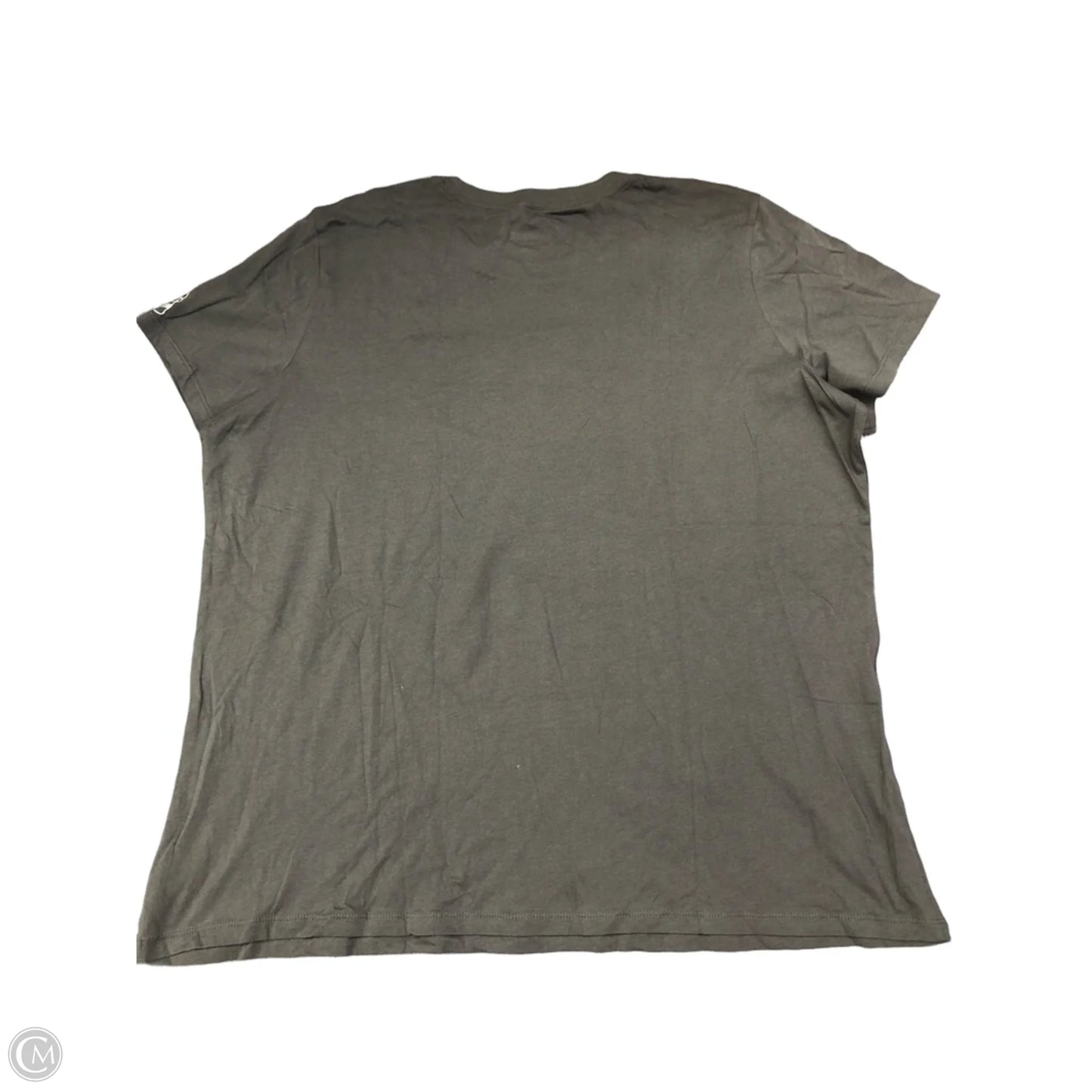 Top Short Sleeve By Torrid In Grey, Size: 1x