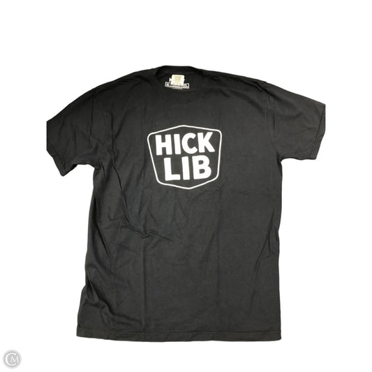 Top Short Sleeve By Comfort Colors In Black, Size: Xlarge