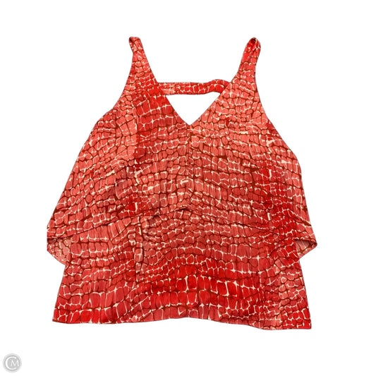 Blouse Short Sleeve By White House Black Market In Pink, Size: L