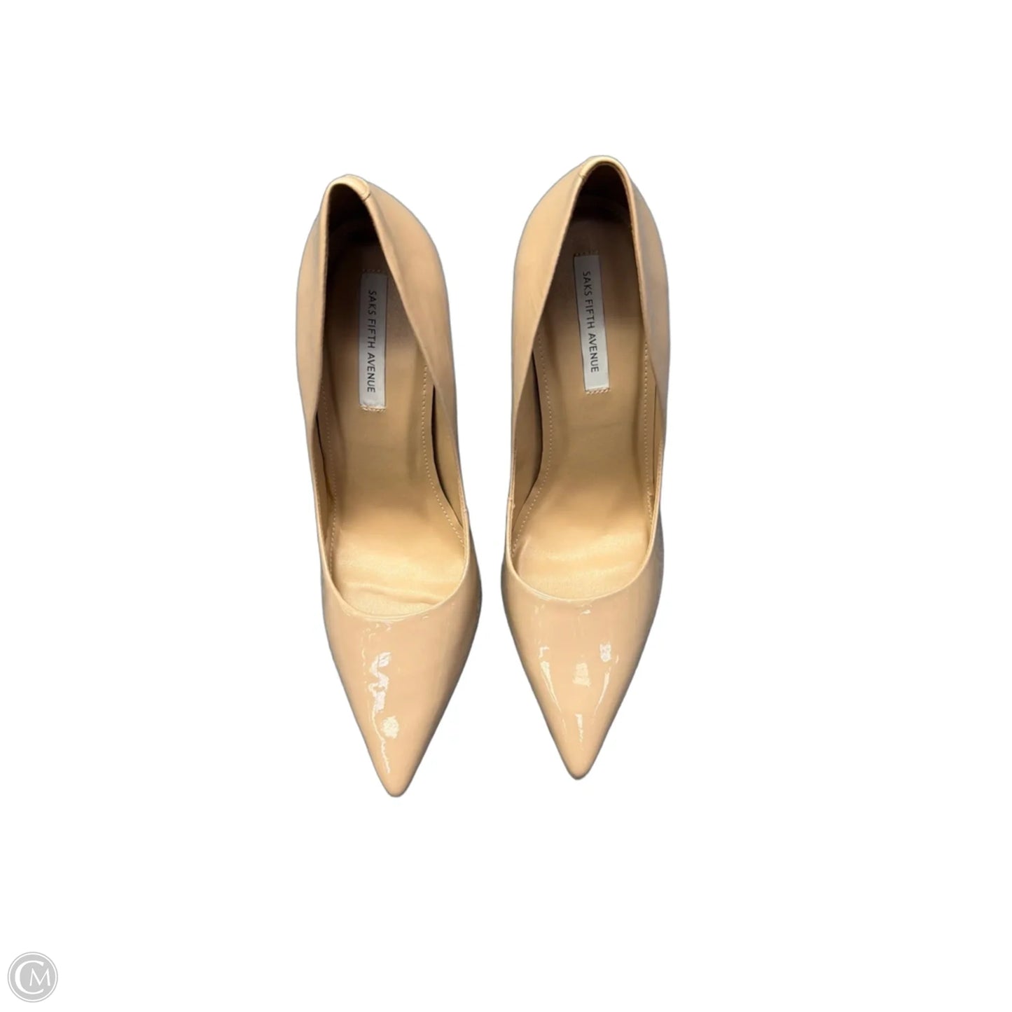 Shoes Heels Stiletto By Saks Fifth Avenue In Beige, Size: 10