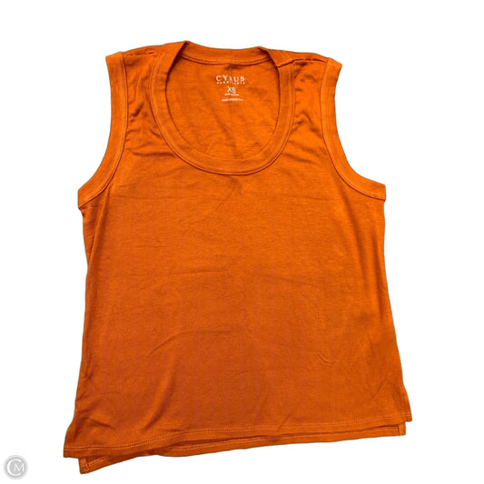 Top Sleeveless Basic By Cyrus In Orange, Size: Xs