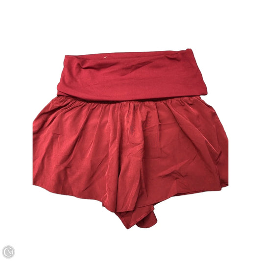 Athletic Skort By Yogalicious In Red, Size: Xs