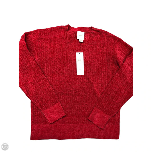 Sweater By Calvin Klein In Red, Size: S
